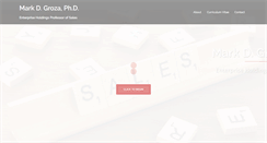 Desktop Screenshot of markgroza.com